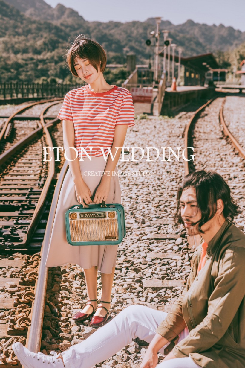老街拍婚紗照,老街婚紗照,淡水婚紗照,十分婚紗照,婚紗照風格,婚紗照姿勢,拍婚紗照