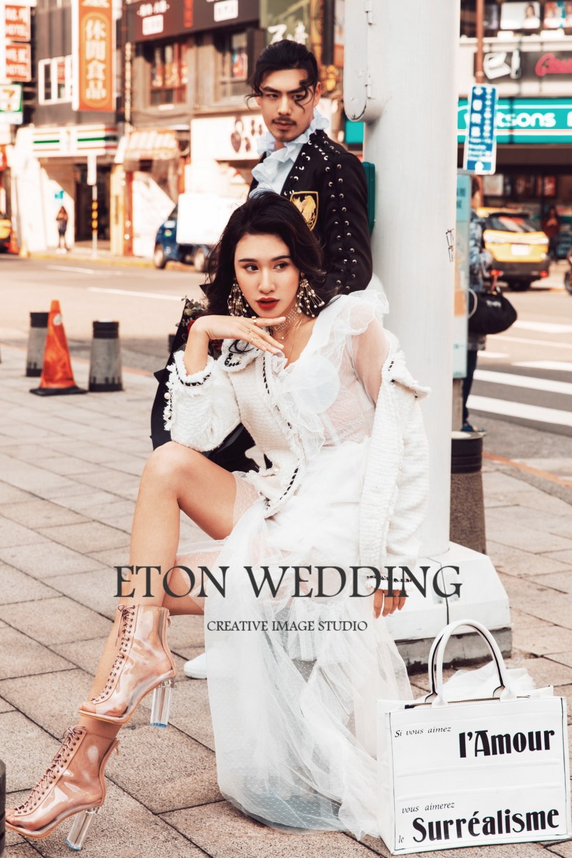 時尚街拍婚紗照,街拍婚紗照,時尚婚紗照,婚紗照風格,婚紗照姿勢,婚紗照推薦,婚紗照