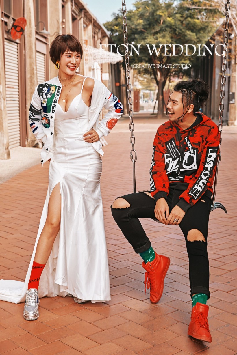 時尚街拍婚紗照,街拍婚紗照,時尚婚紗照,婚紗照風格,婚紗照姿勢,婚紗照推薦,婚紗照