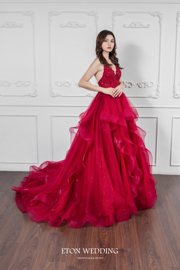 白紗晚禮服,晚禮服,禮服出租,婚紗禮服