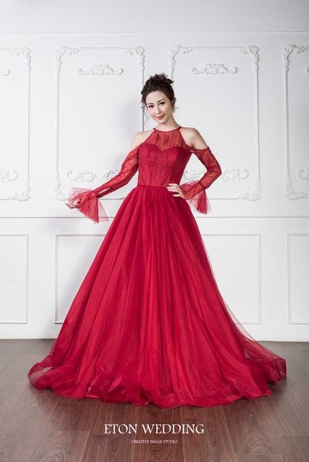 白紗晚禮服,晚禮服,禮服出租,婚紗禮服