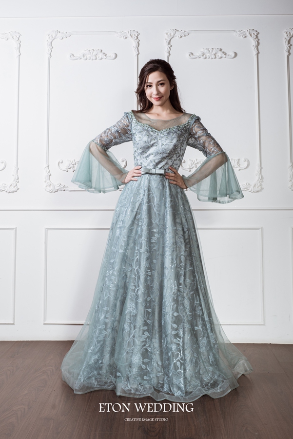 白紗晚禮服,晚禮服,禮服出租,婚紗禮服