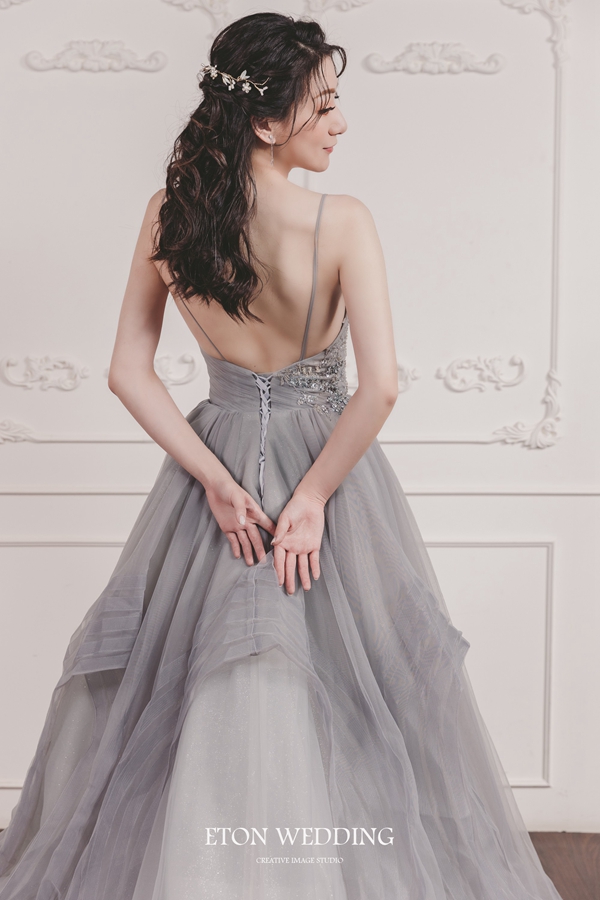 白紗晚禮服,晚禮服,禮服出租,婚紗禮服