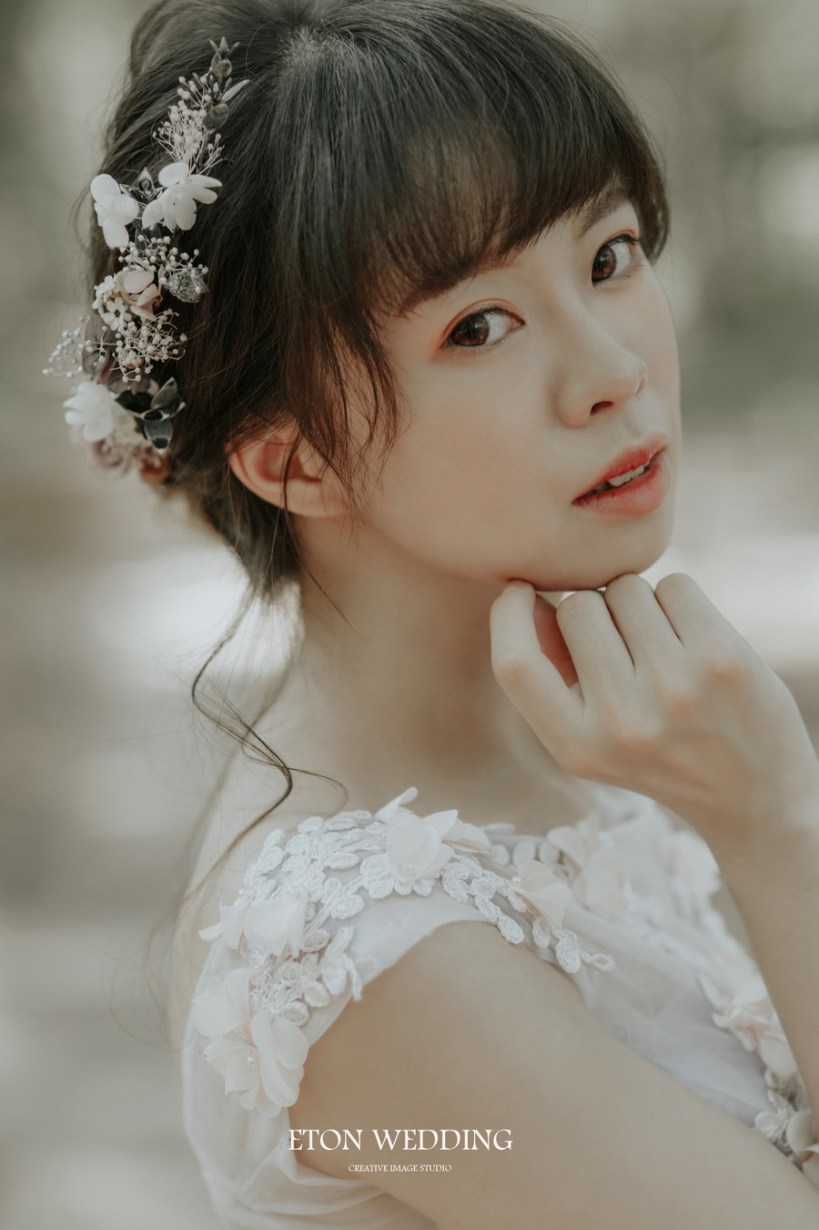 短髮新秘,新娘秘書,新秘推薦,新秘,新娘造型,短髮造型,妝髮造型